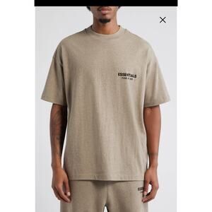 Fear of God Essentials Classic Fit Cotton Graphic‎ T-Shirt Size: XL